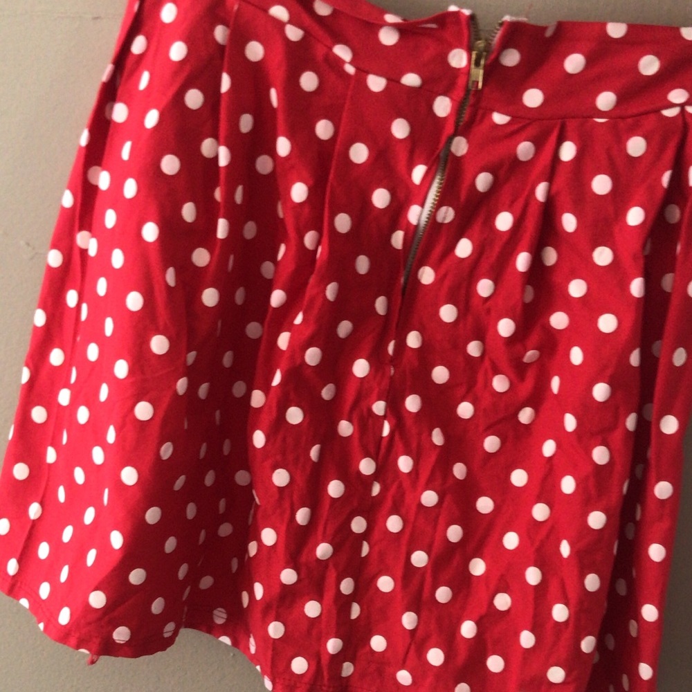 Polka dot skirt